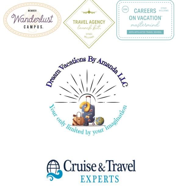 Amanda's travel industry certifications